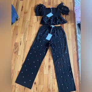 Hill House Home Bejeweled Jammie Set